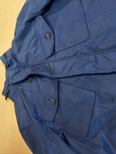 Chaqueta con Cremallera BANANA REPUBLIC Estilo Militar Azul Marino Talla Grande - Imagen 2 de 8