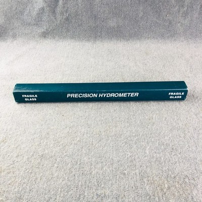 VEE GEE Precision Hydrometer BRIX SCALE % SUGAR 0 to 35 degrees ~ New in Box