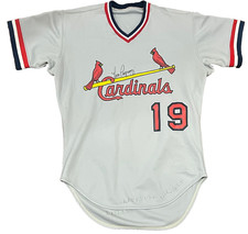 Vintage 1987 Tom Pagnozzi St. Louis Cardinals Signed Auto Pro Cut Game Jersey