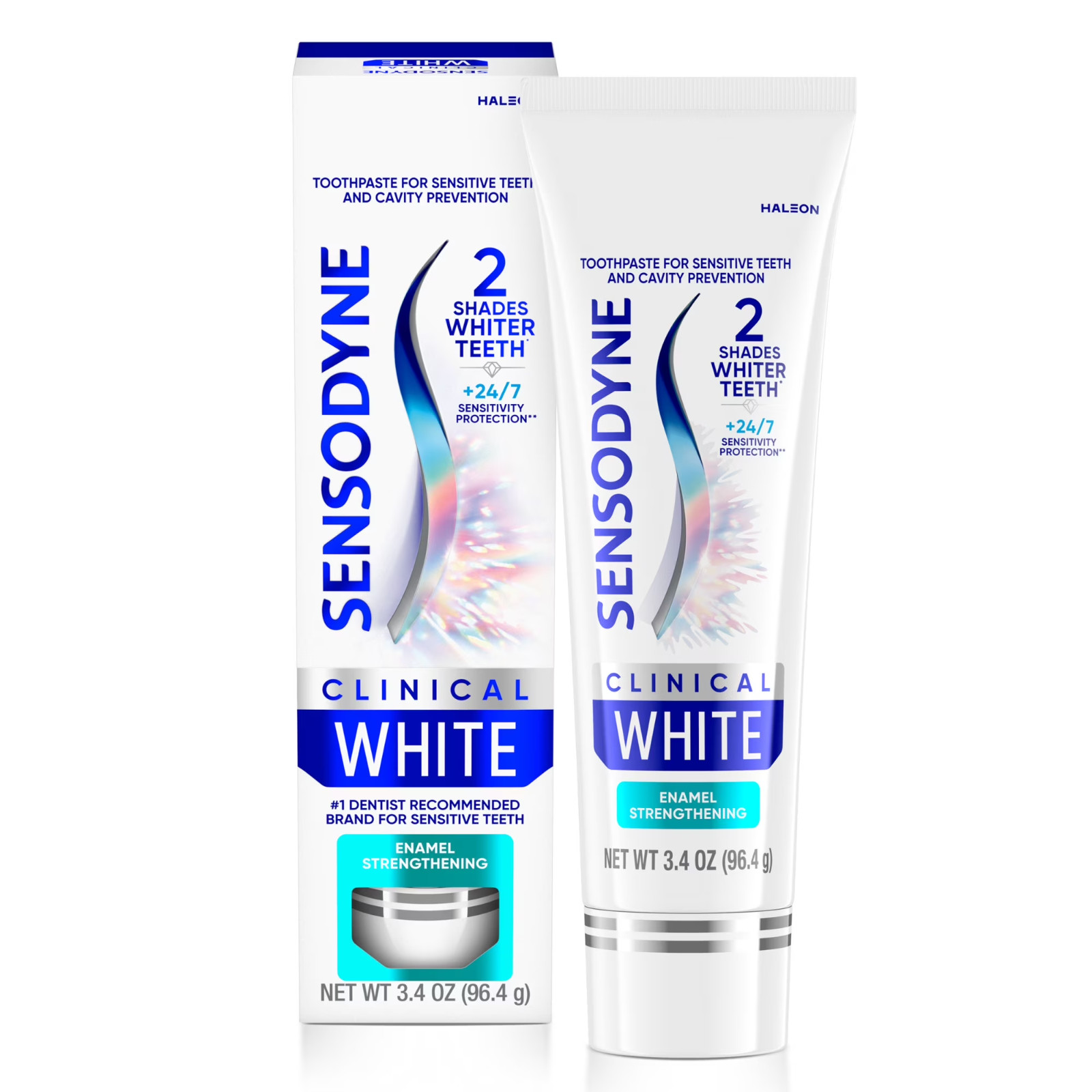 Sensodyne Clinical White Toothpaste for Sensitive Teeth Mint