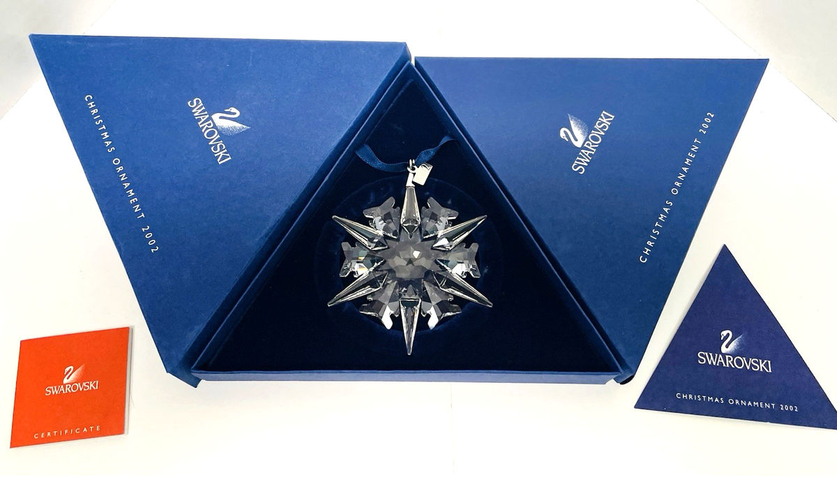 Swarovski Christmas Ornament 2002 Limited Edition (288802) for
