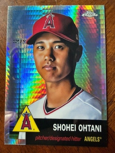 2022 Topps Chrome Platinum Anniversary - Shohei Ohtani #1 Prism Refractor NM