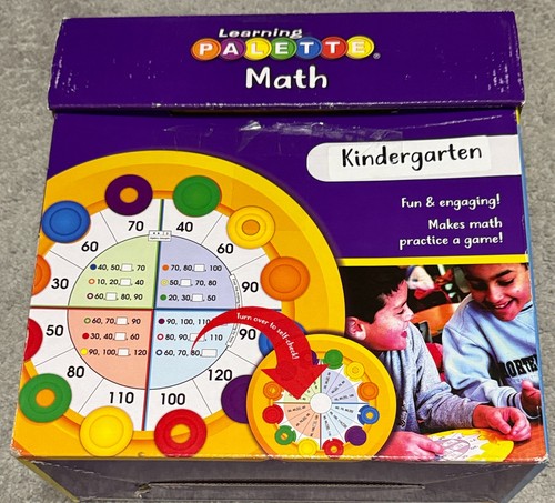 Learning Palette Kindergarten Math K Self-Correcting Base Center Kit