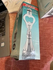 COCA COLA Chrome Bottle Can Opener