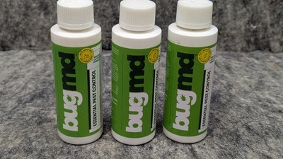  Lot of 3 NEW  BugMD Pest Control Essential Oil Concentrate (3.7 oz)