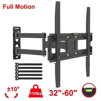 Durable Home Video Full Motion Screen TV Wall Mount 32 36 40 42 48 50 52 55 60''
