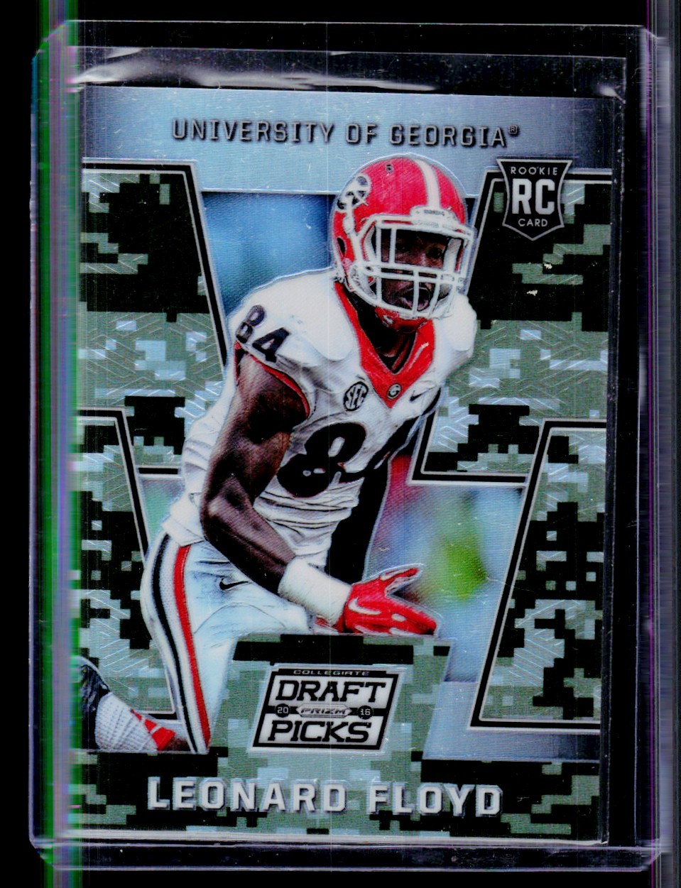 Leonard Floyd Panini Prizm Collegiate Draft Picks #168 Camo