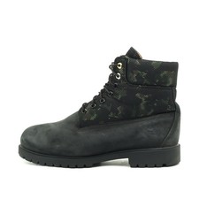 Timberland Herren 6-Inch Boot Boots Schwarz/Camouflage Knöchelhoch Stiefel EU 46
