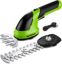 Cordless Grass Shear & Shrubbery Trimmer - 2 in 1 Handheld 7.2V Electric Gras...