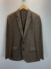 NWOT J Crew Ludlow Mens 42R Brown Yorkshire Tweed Moon Wool Sport Coat Blazer