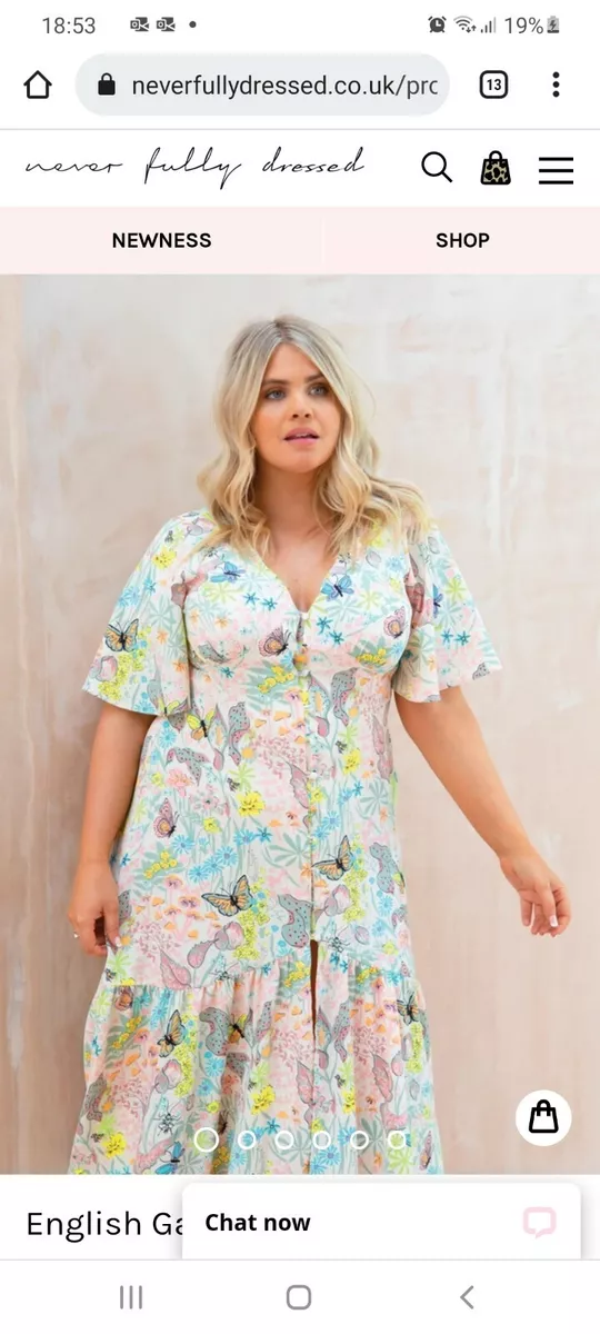 Never Fully Dressed Size 22 English Garden Frill Dress | eBay