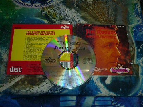 THE GREAT JIM REEVES (CD , 19 TRACKS , 1992) (165349 K) - Picture 2 of 3