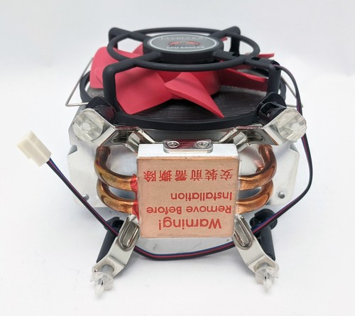 Evercool Buffalo 100mm Intel P4 LGA775 AMD AM2 Heatpipe CPU PC Cooler - Picture 6 of 14