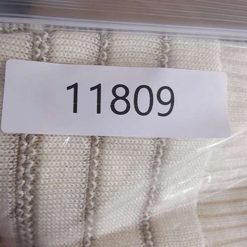 PETER MILLAR Sweater Mens XXL Cream Pullover MIDI STRIPED CREW Linen Wool $350 - Picture 8 of 8