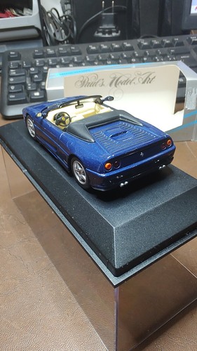 Minichamps 400-074041 Ferrari F355 Blu Met. Softtop 1994 aperto - Foto 6 di 24