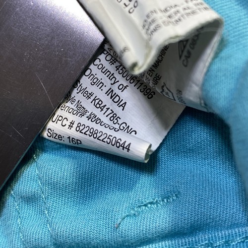 Pantalones Skimmer Kimberly Turquesa 16P Bandolino Capri Mujer Cordón - Imagen 12 de 16