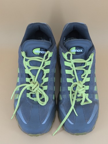 Nike Air Aimax 512169-003 Kid's Youth 5 5Y Gray & Yellow Sneakers 2012 - Picture 9 of 9