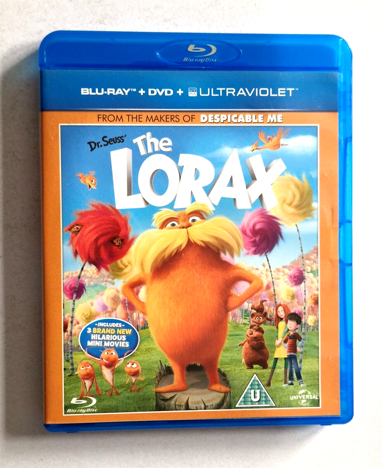 The Lorax BLU RAY 1 DISC ONLY