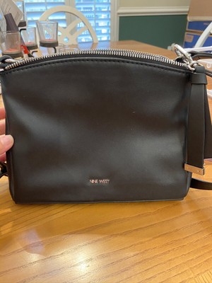 nine west crossbody brown