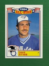 1985 Topps Baseball 1984 All-Star Game Commemorative Set Glossy #21 Dave Stieb