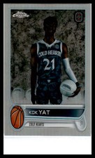 2022-23 Topps Chrome Overtime Elite #35 Kok Yat Refractor Cold Hearts