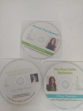 Tiffany Peterson Lot of 3 Motivational CDs See Description For Titles And Detail