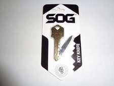 Sog Key Shaped Folding Lock Blade Knife For Pocket Or Keychain Stainless Steel Sog Key Shaped Folding Lock Blade Knife For Pocket Or Keychain Stainless Steel