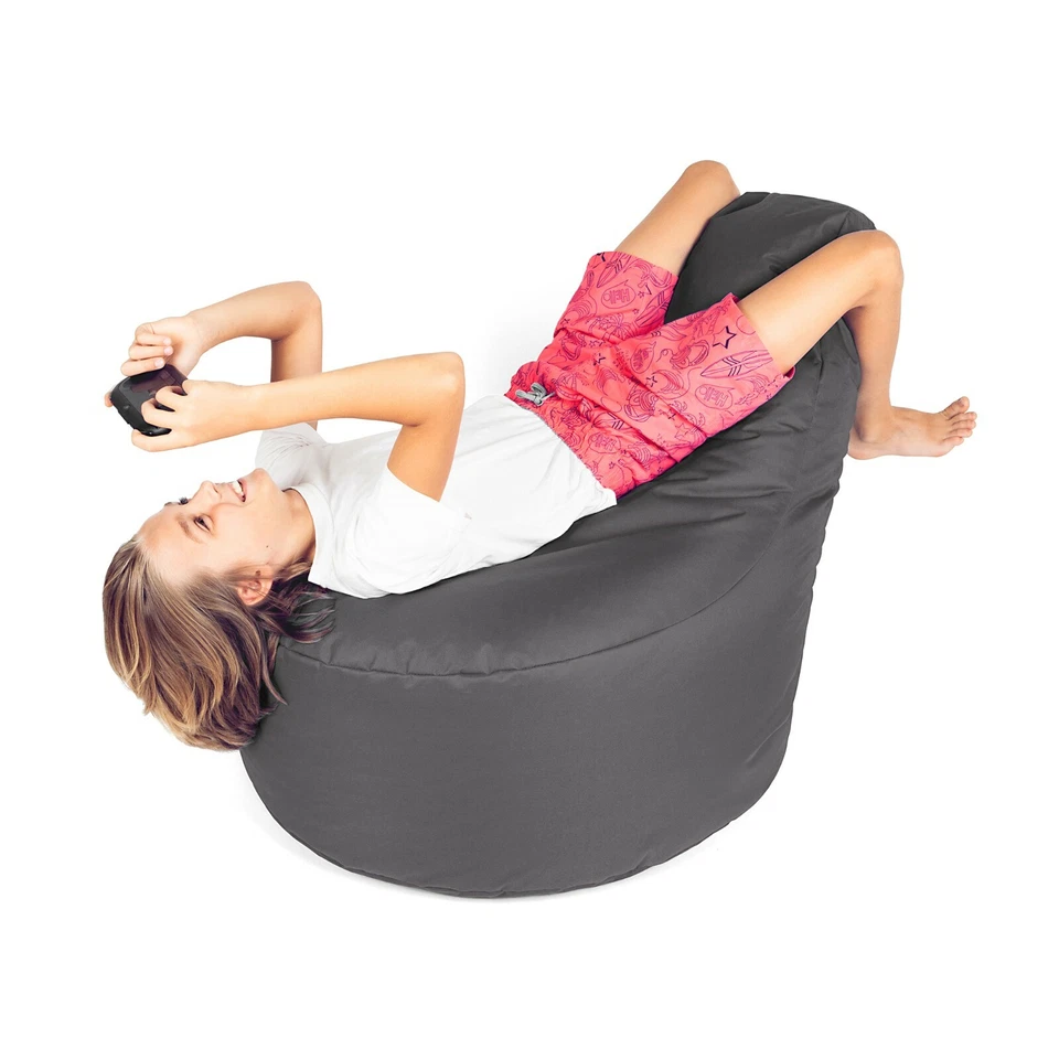 Patchhome Gamer Sessel Kissen Sitzsack Beanbag mit Reißverschluss fertig Befüllt - Bild 4 von 4