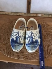 Vintage Holland Wooden Clogs Shoes Buy it Now MAKE OFFER