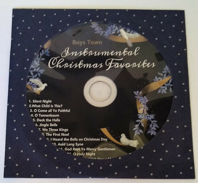 Boys Town Instrumental Christmas Favorites CD Includes ...