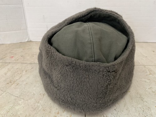 German Military Bamberger Mutzen-Industrie Winter Cap Hat Size 58 - 1\72 - Picture 5 of 9