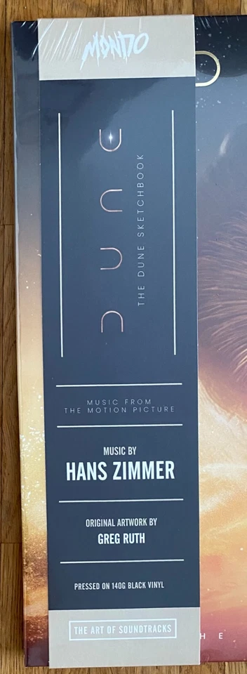 The Dune Sketchbook - Hans Zimmer - Mondo 3LP, First Press, factory sealed M/M ! - Bild 3 von 3