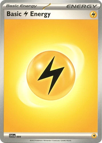 Basic Lightning Energy 004 Sv01: Scarlet & Violet Base Set