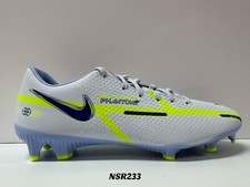 NIKE PHANTOM GT2 ACADEMY MG GREY LIGHT MARINE DA4433-054 SOCCER CLEATS SIZE 7.5