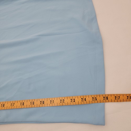 TWILLORY Herren Henley Shirt Gr. M Himmelblau Athleisure Preppy Performance Golf Arbeit - Bild 12 von 12