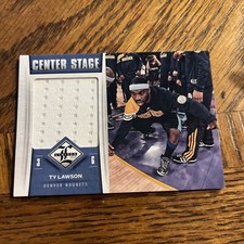 2012-13 Limited Center Stage Ty Lawson JUMBO PATCH /49