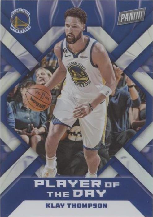 2022-23 Panini Player of the Day - Klay Thompson #34 - 1 of 2