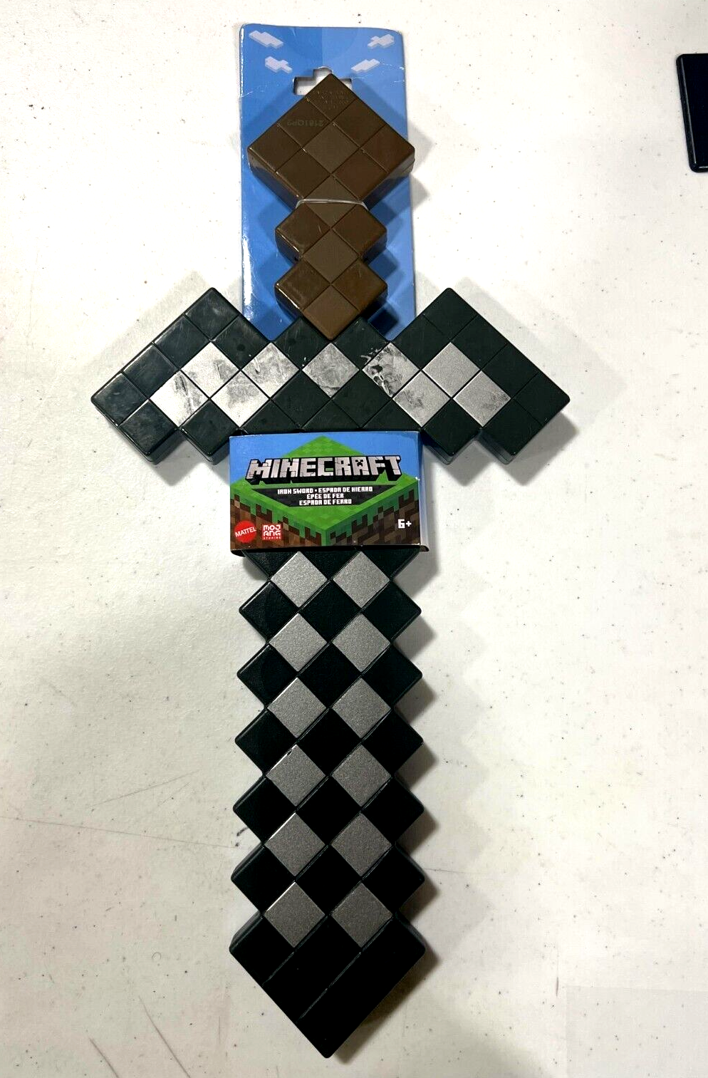  Mattel Minecraft Golden Sword : Toys & Games