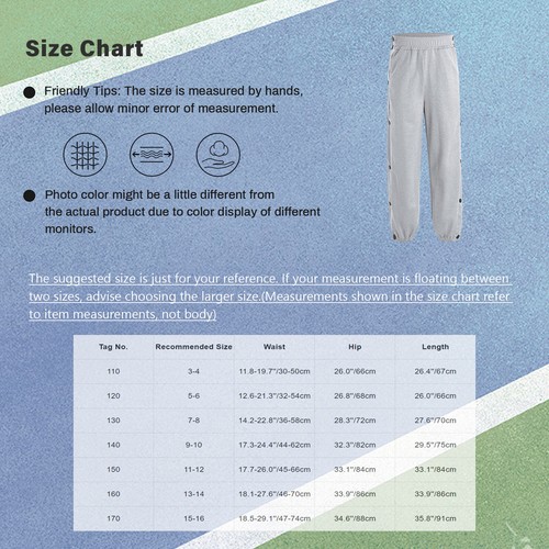 Kids Boys High Side Split Joggers Pants Tear Away Pants Post Surgery Trousers - Picture 12 of 25