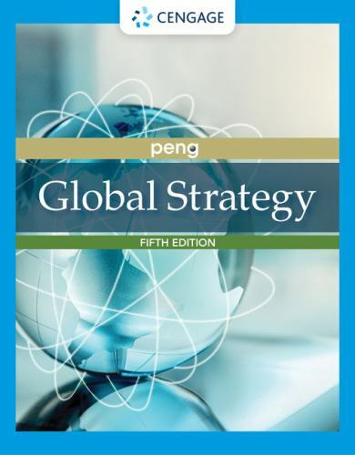 Global Strategy by Mike Peng (2021, Trade Paperback)