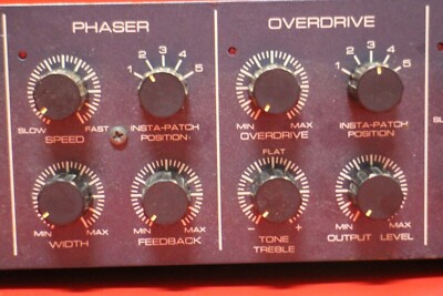 VINTAGE Maxon UE 401 Analog Multi Pedal Guitar Effect Rack U1848