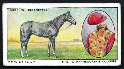 OGDENS - PROMINENT RACEHORSES OF 1933 - #27 MASTER VERE