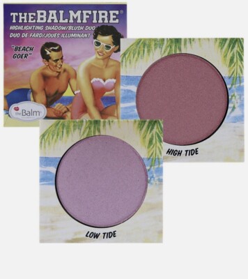 The Balm Fire Highlighting Shadow Blush Duo Beach Goer Neu 