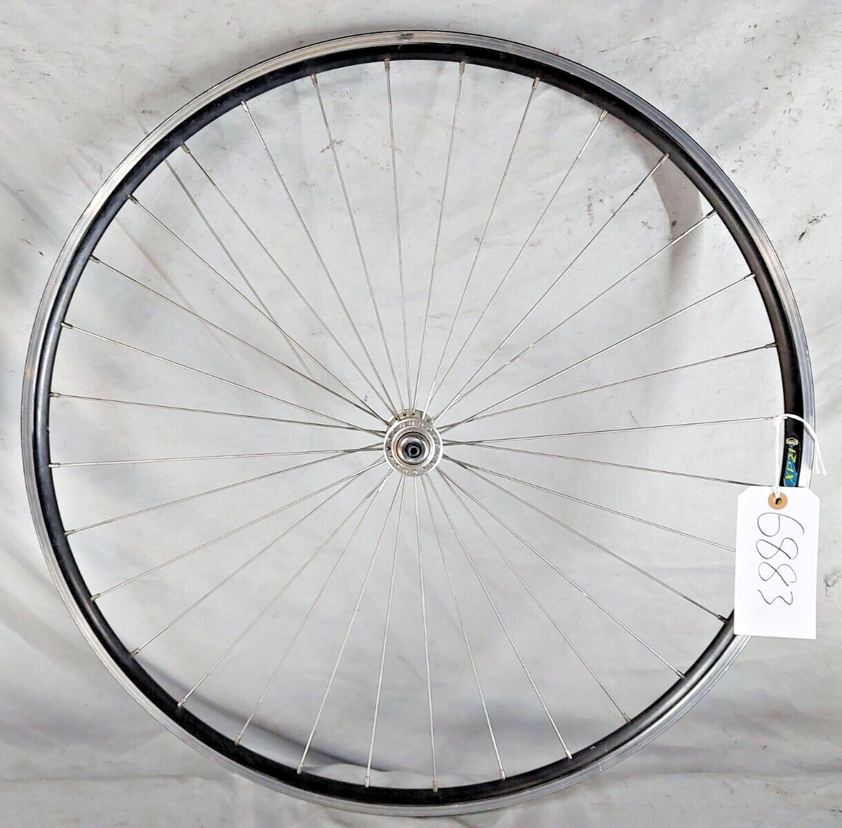 Shimano 105 Yellow 700c Front Road Bike Wheel 100mm 32S Mavic SUP