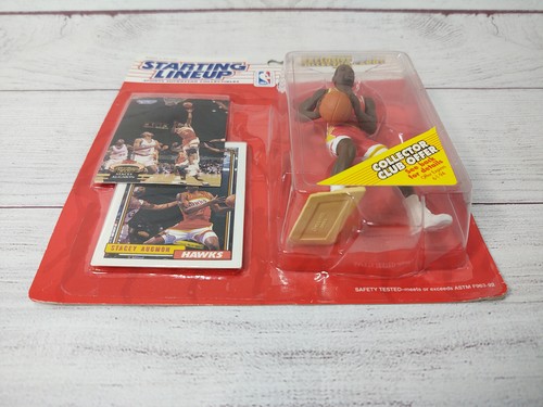 Starting Lineup 1993 NBA Basketball Stacey Augmon Action Figure 68154 SLU - Picture 4 of 12