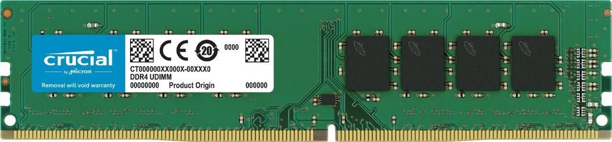 CPU Ryzen 5 5600 B550 crucial DDR4 3200 16GB Crucial 16GB Single DDR4 3200 MT/S (PC4-25600) CL22 DR X8