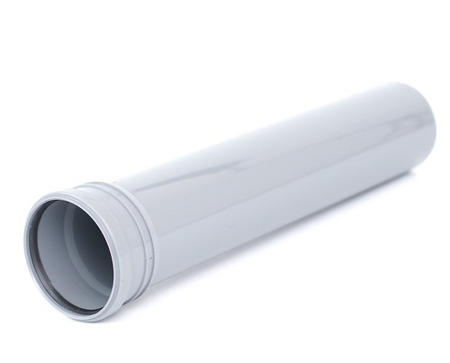 Regenrohr Fallrohr 500 Mm – DN100/Ø110 Mm Aus Polypropylen, UV- & Frostbeständig – Mit Gummidichtung, Braun