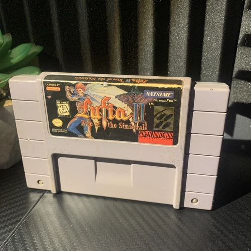 Lufia II 2 Rise of the Sinistrals (Super Nintendo SNES 1996) 
