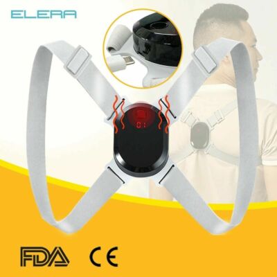 Smart Sensor Shoulder Corrector Belt Back Posture Supporter Hunchback Straight