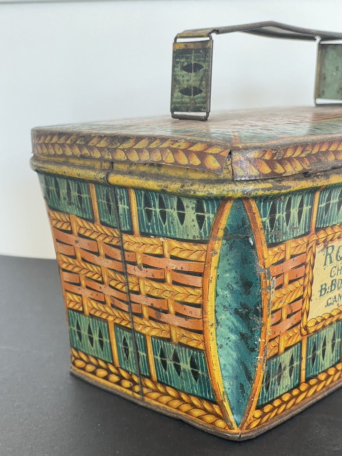 Ancienne Boîte En Tôle Décorative - Paris, Notre Dame, Monaco, Pont Du Gard, Biarritz
